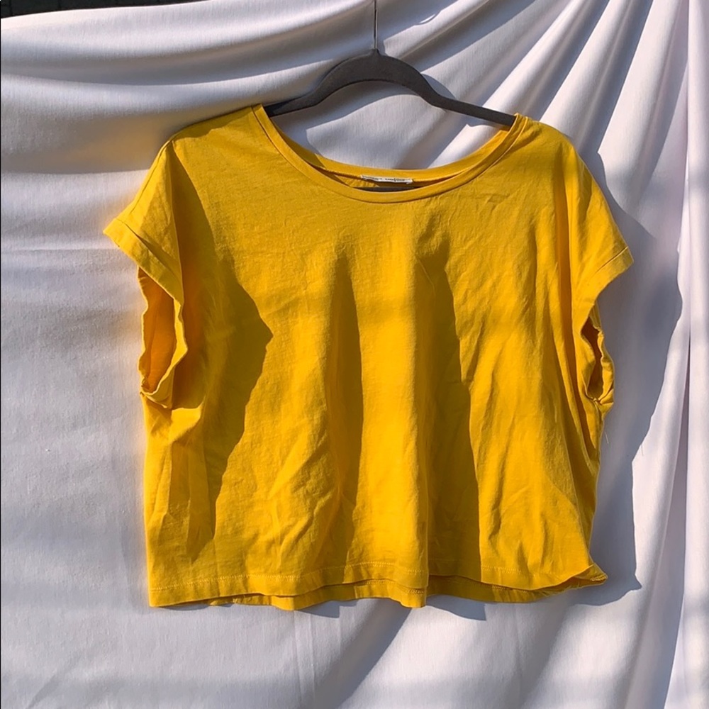 Zara boxy tee.